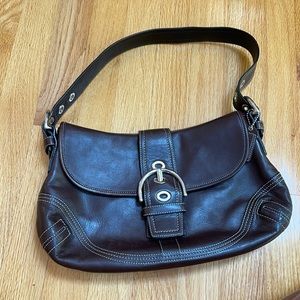 Coach leather bag
